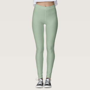 Sagegröna yogabylxor leggings