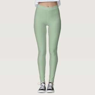 Sagegröna yogabylxor leggings