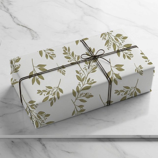 Sagegrönt presentpapper (Skapare uppladdad)
