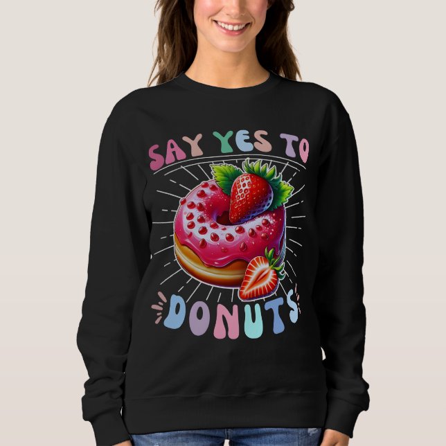 säger ja till donationer t shirt (Framsida)