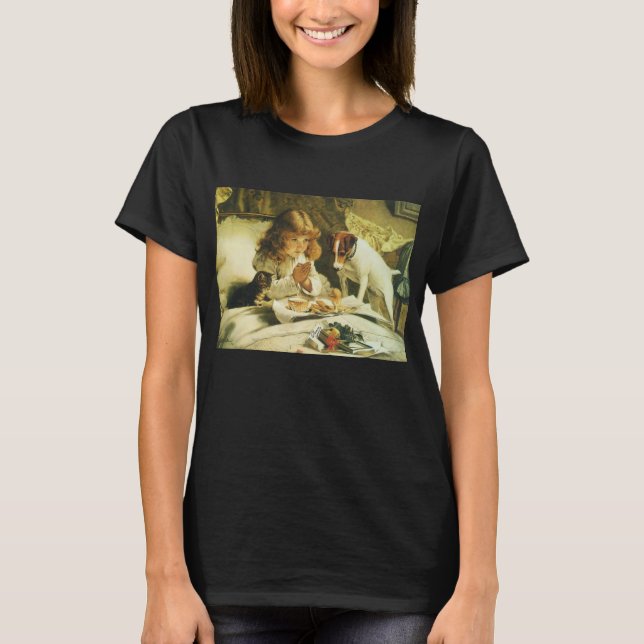 Säger våra böner, Suspense Charles Burton Barber T Shirt (Framsida)
