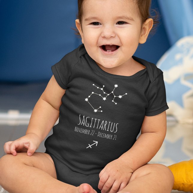 Saggitarius Birth-tecken | Zodiac Constellation T Shirt (Skapare uppladdad)