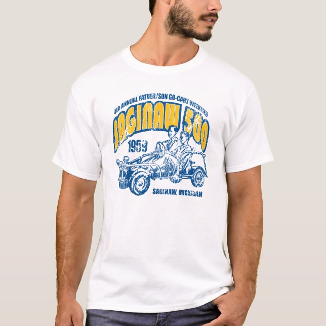 SAGINAW 500 TEE SHIRT (Framsida)