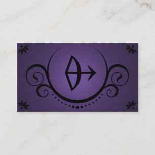 sagitarius sophistications visitkort