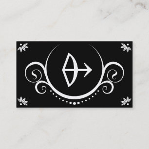 sagitarius sophistications visitkort