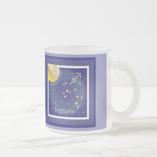 Sagittario 23 novembre al 21 dicembre Tasse Frostad Glasmugg (Höger)