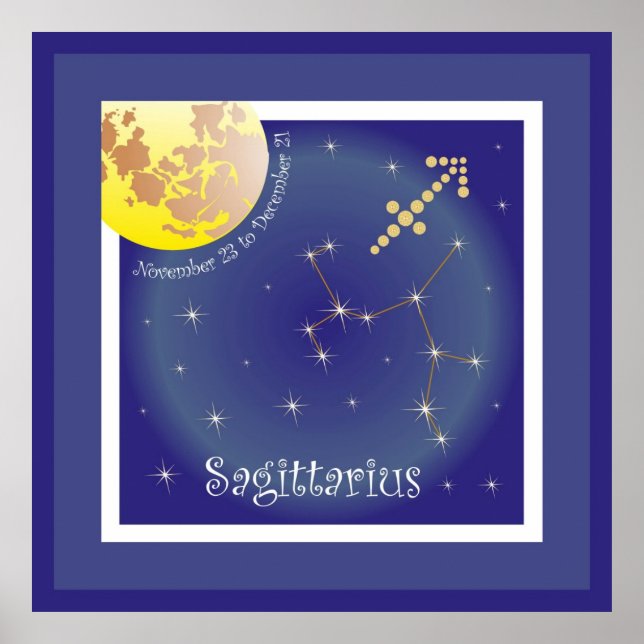 Sagittarius 23-21 december Poster (Framsidan)