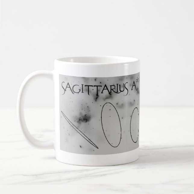 Sagittarius A* Koordinaterna Mugg (Vänster)