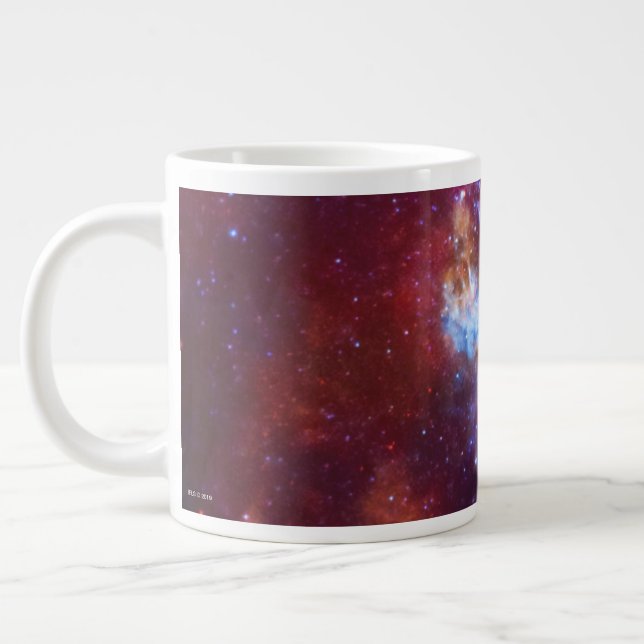 Sagittarius A Milky Way Galaxy Image Jumbo Mugg (Vänster)