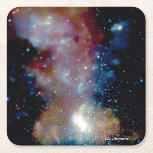 Sagittarius A Underlägg Papper Kvadrat