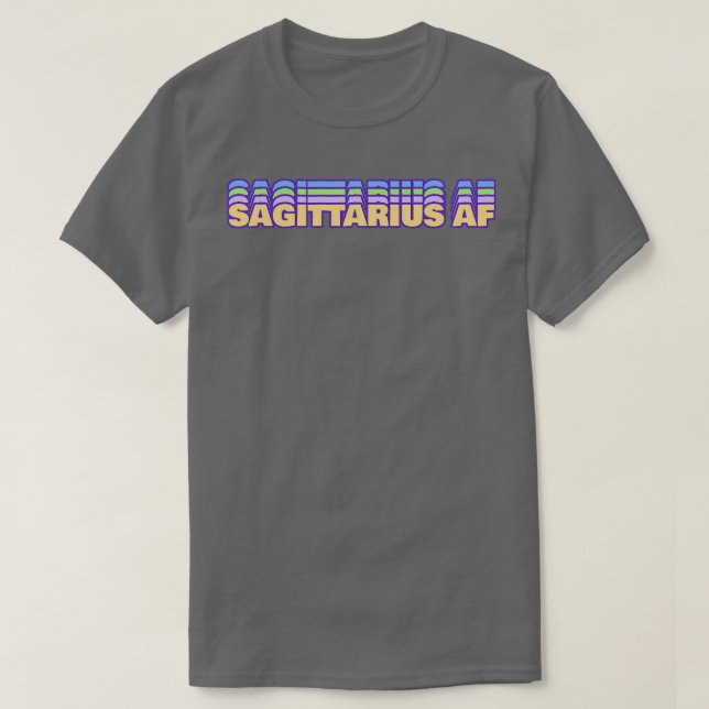 Sagittarius AF T Shirt (Design framsida)