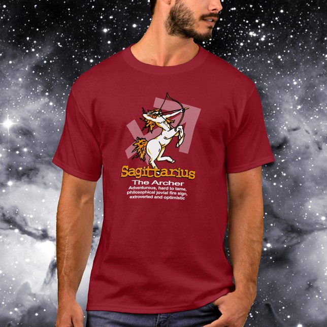 Sagittarius Archer zodiac astrology t shirt (Skapare uppladdad)