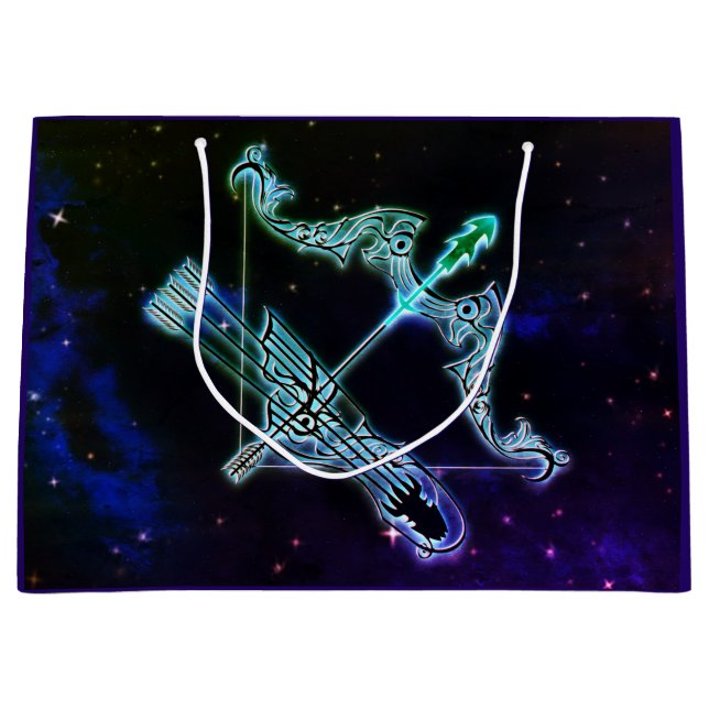 sagittarius, ärkeraren, zodiac-presentsäck (Framsidan)