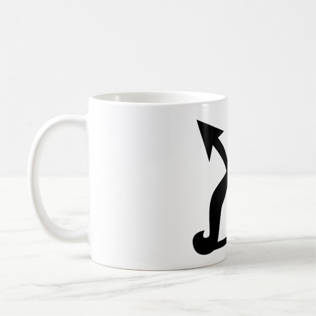 Sagittarius Astrological Symbol Sign 1 Kaffemugg (Vänster)