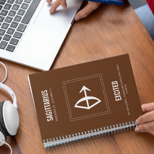 Sagittarius Astrology Anteckningsbok