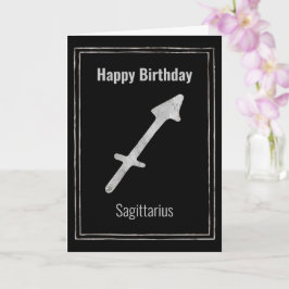 Sagittarius astrology silver zodiac Grattis på föd Kort