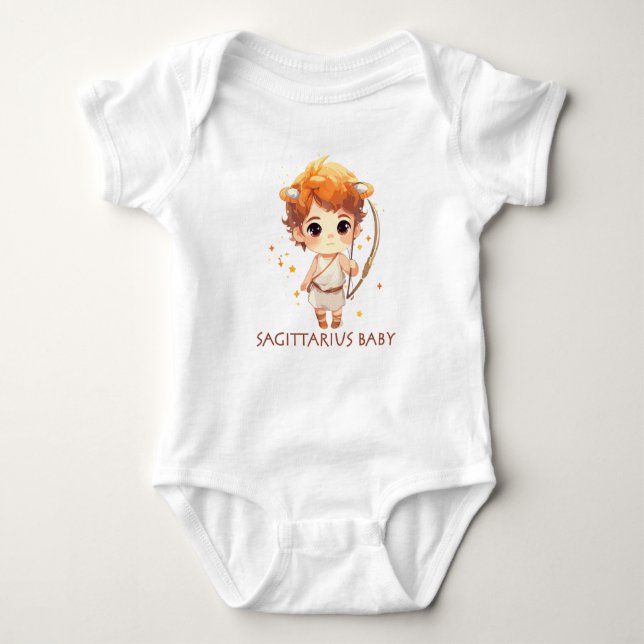 Sagittarius Baby T Shirt (Framsida)