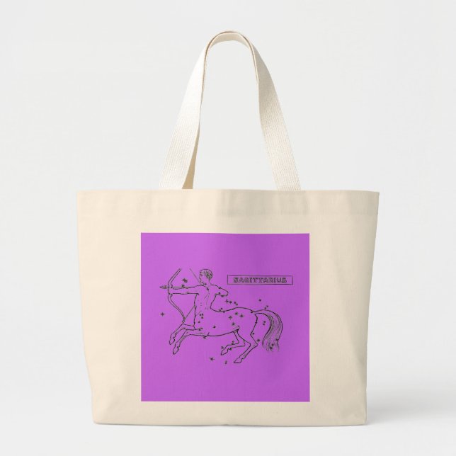 Sagittarius Bag Jumbo Tygkasse (Framsidan)