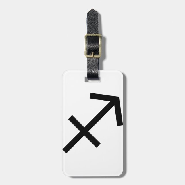 Sagittarius Bagagebricka (Vertikal Framsida)