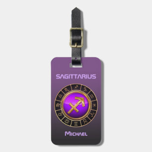 Sagittarius - bågskyttZodiacsymbolet Bagagebricka