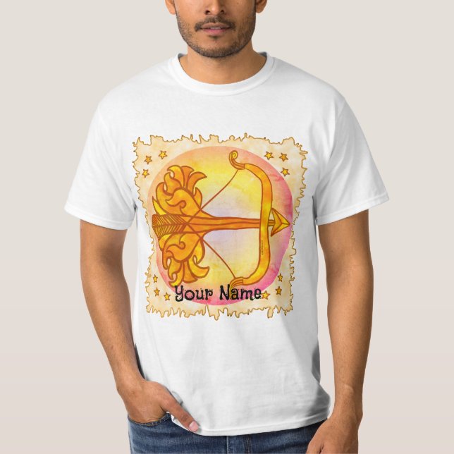 Sagittarius Birthday t-shirts (Framsida)