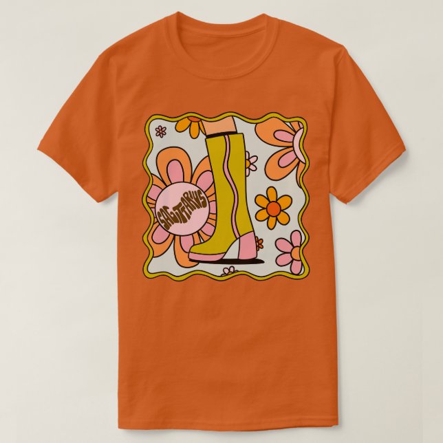 Sagittarius Boot T Shirt (Design framsida)