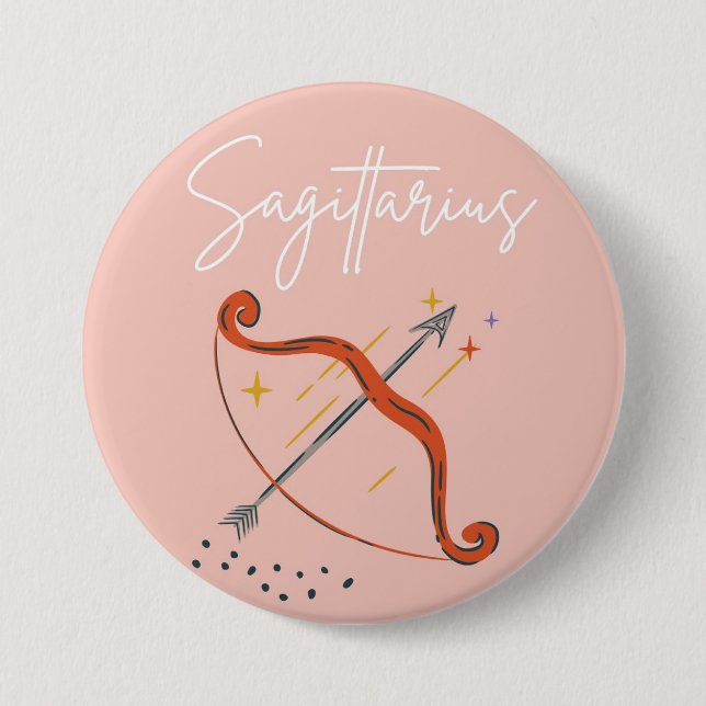 Sagittarius button badge knapp (Framsida)