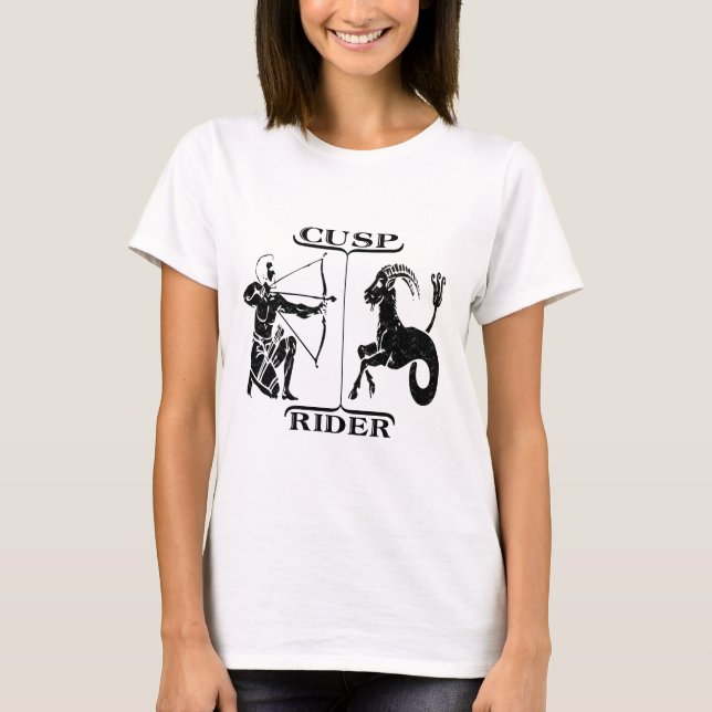 Sagittarius/Capricorn Tee Shirt (Framsida)