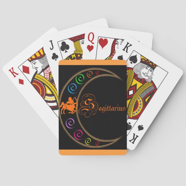 Sagittarius Casinokort (Baksidan)