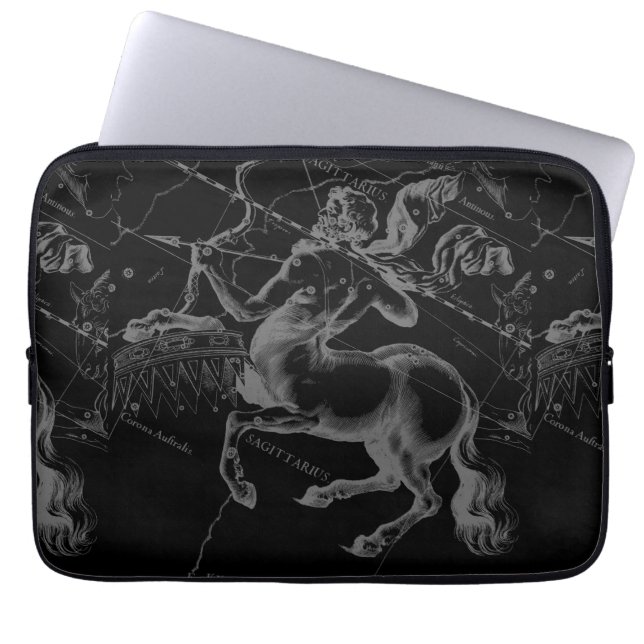 Sagittarius Constellation Classy Hevelius Engaking Laptop Fodral (Framsidan)