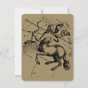 Sagittarius Constellation Hevelius 1690 Engrave