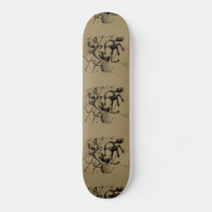 Sagittarius Constellation Karta Hevelius 1690 Skateboard Bräda 20,5 Cm