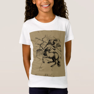 Sagittarius Constellation Karta Hevelius 1690 Tee Shirt