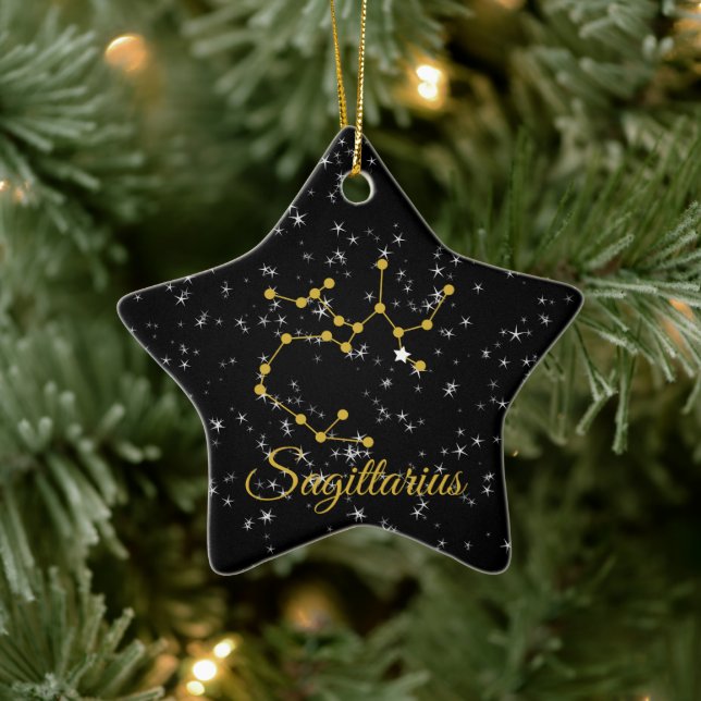 Sagittarius Constellation Ornament (Träd)