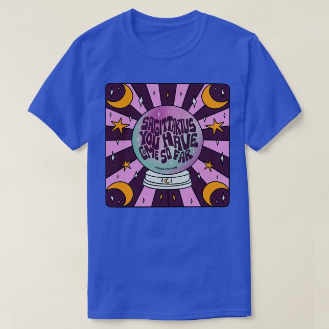 Sagittarius Crystal Boll T Shirt (Design framsida)