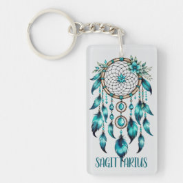 Sagittarius Dreamcatcher Nyckelring