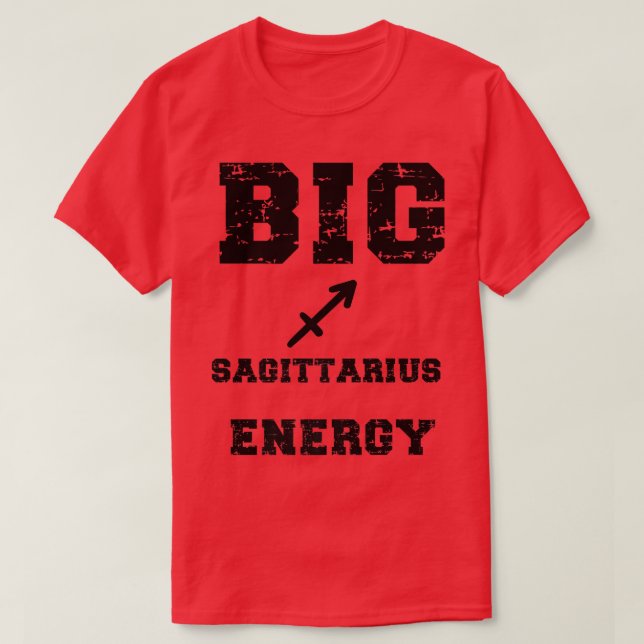 Sagittarius Energy i november födelsedag T Shirt (Design framsida)