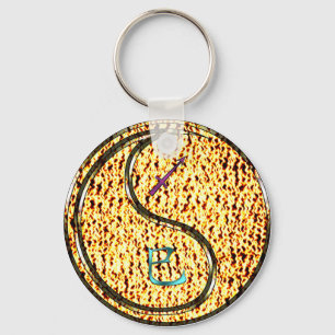 Sagittarius & Fire Snake Nyckelring