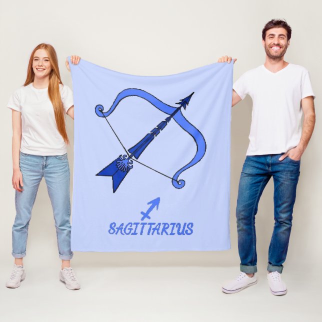 Sagittarius Fleece Blanket (På plats)