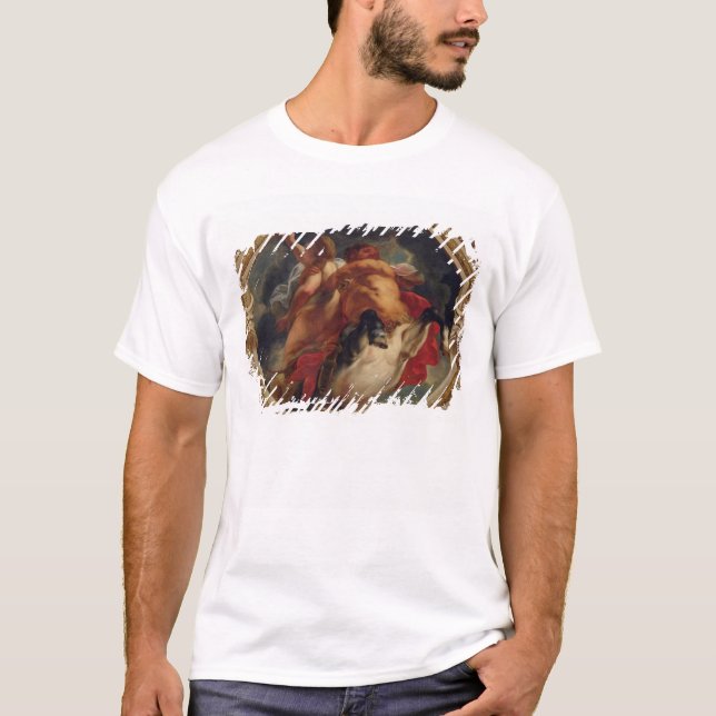 Sagittarius från teckenet av zodiacen tee (Framsida)