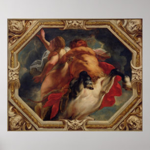 Sagittarius från Zodiacs tecken Poster