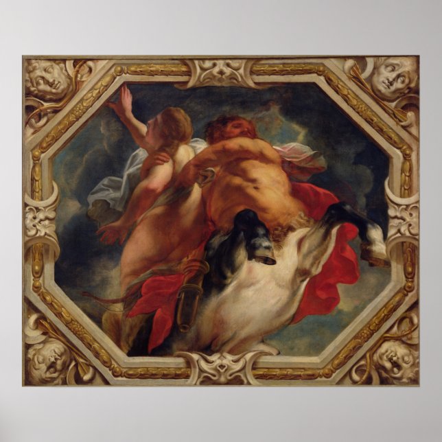 Sagittarius från Zodiacs tecken Poster (Framsidan)