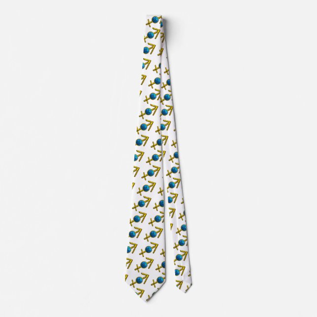 SAGITTARIUS GOD BLUE ZODIAC BIRTHDAY JEWEL SLIPS (Framsida)