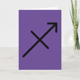 Sagittarius Greeting Card Kort
