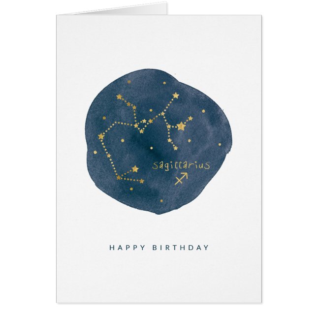 Sagittarius Hälsningskort (Framsidan)