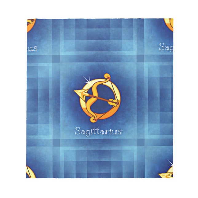 sagittarius horoscope anteckningsblock (Framsida)