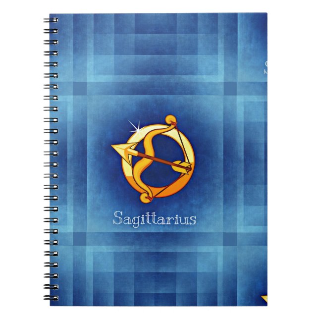 sagittarius horoscope anteckningsbok (Framsidan)