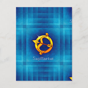 sagittarius horoscope vykort