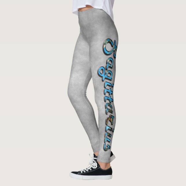 Sagittarius i Turquise Gemstone Leggings (Vänster)