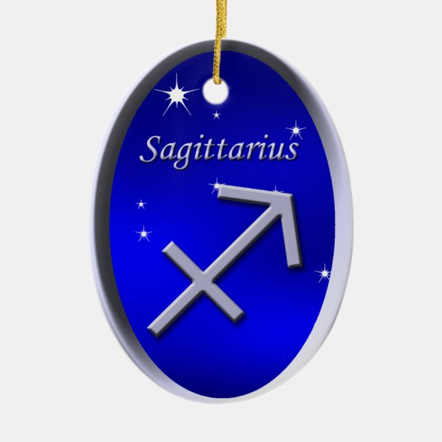 Sagittarius jul Ornament (Framsidan)
